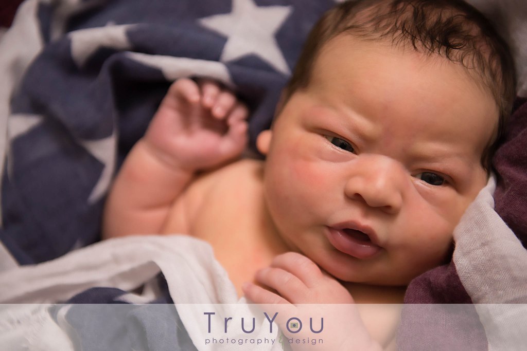 newborn-baby-picture-red, white, blue - 4